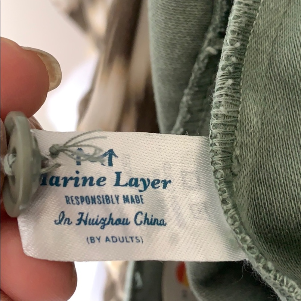 Marine Layer Bridget Wide Leg Pant - Picture 8 of 9